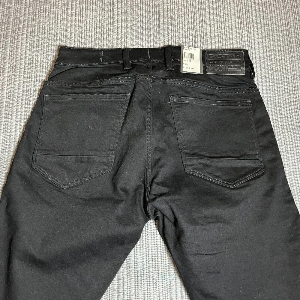 G-Star RAW Airblaze 3D Skinny Cargo Jeans 33x32‎ Black Super Stretch NWT